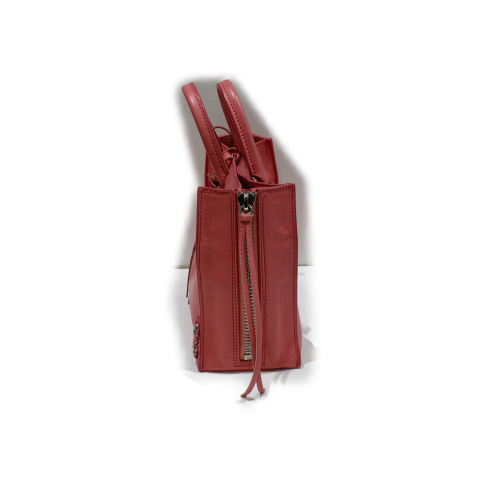 Balenciaga Paper Leather Handbag Bag Pink - Picture 4 of 7